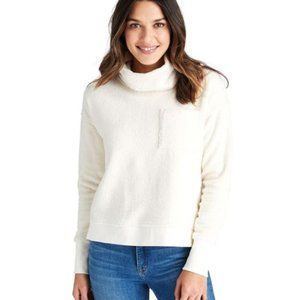 NWT Vineyard Vines Boxy Funnel Sweatshirt Sz L